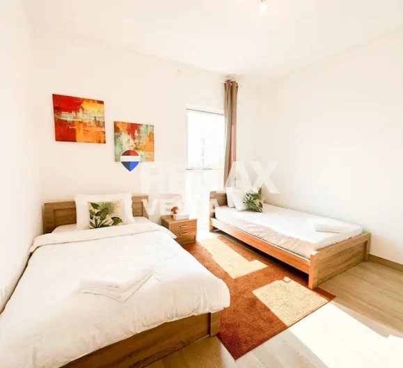 2-Bedroom Furnished Apartment for Rent in Water’s Edge, Yas Island – 1,076 sqft - RE/MAX Vesta