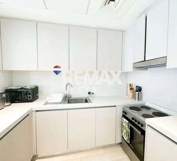2-Bedroom Furnished Apartment for Rent in Water’s Edge, Yas Island – 1,076 sqft - RE/MAX Vesta