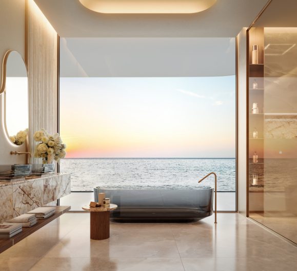 Sky Mansions Master Bathroom